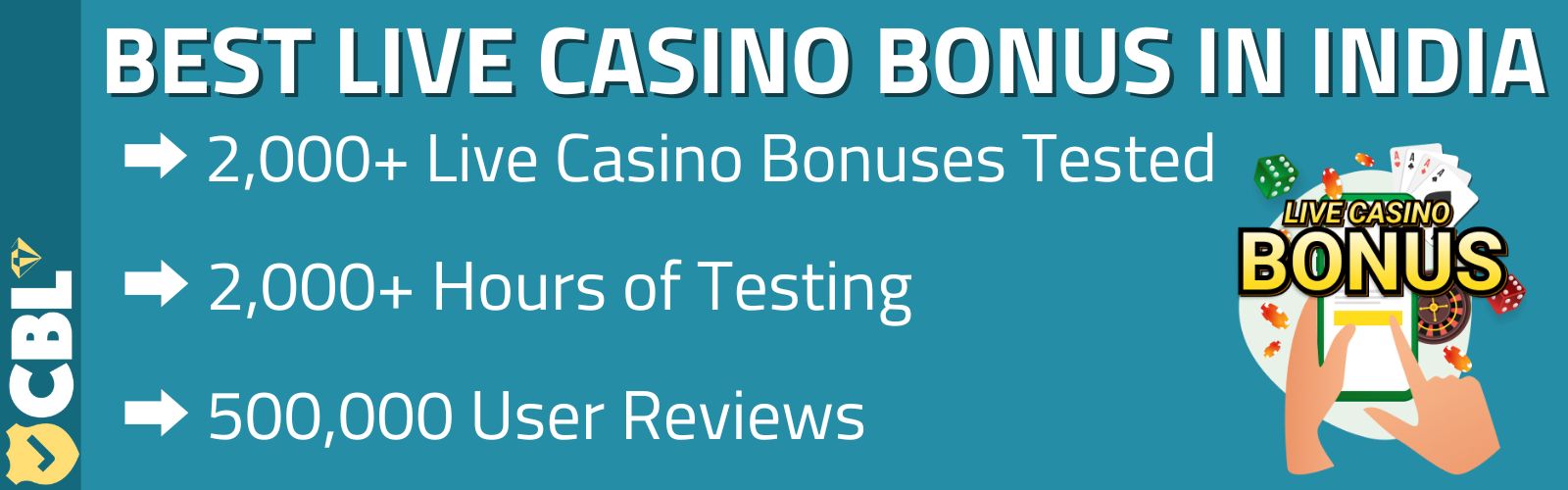Live Casino Bonus India