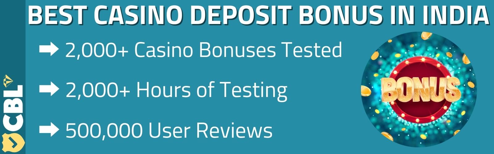 deposit bonus India