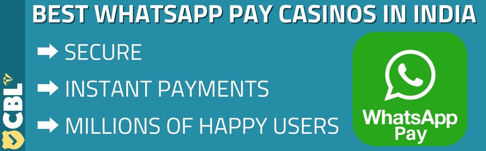 Top WhatsApp Pay casino sites in India