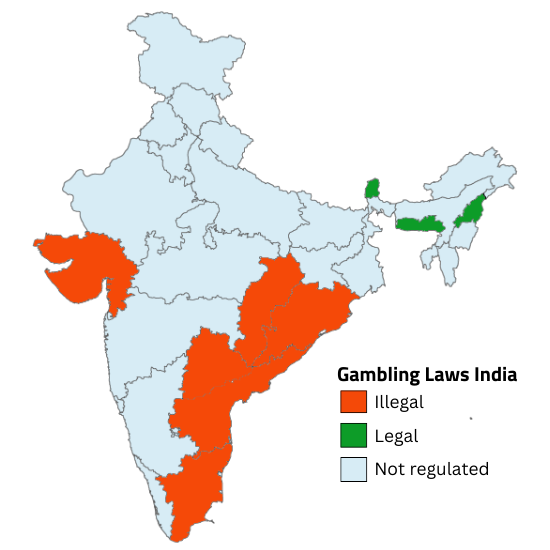 Gambling Regulation India Casino betting