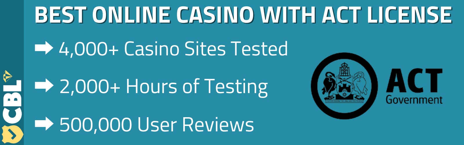 BEST ONLINE CASINO WITH ACT LICENSE