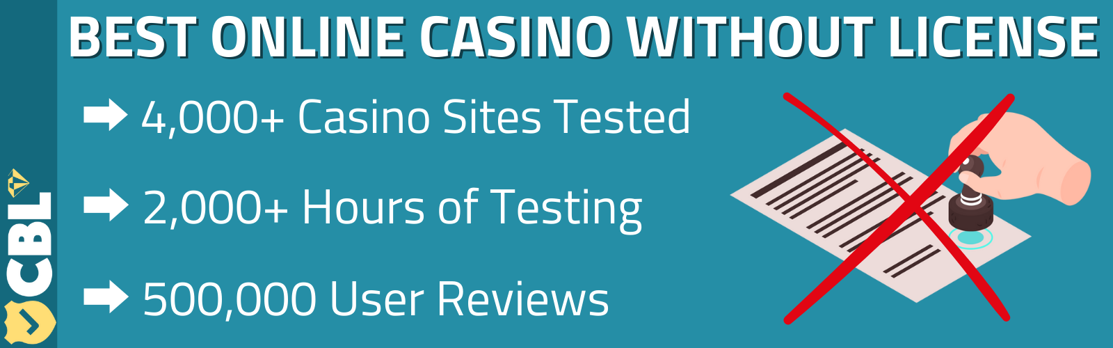 BEST ONLINE CASINO WITHOUT LICENSE