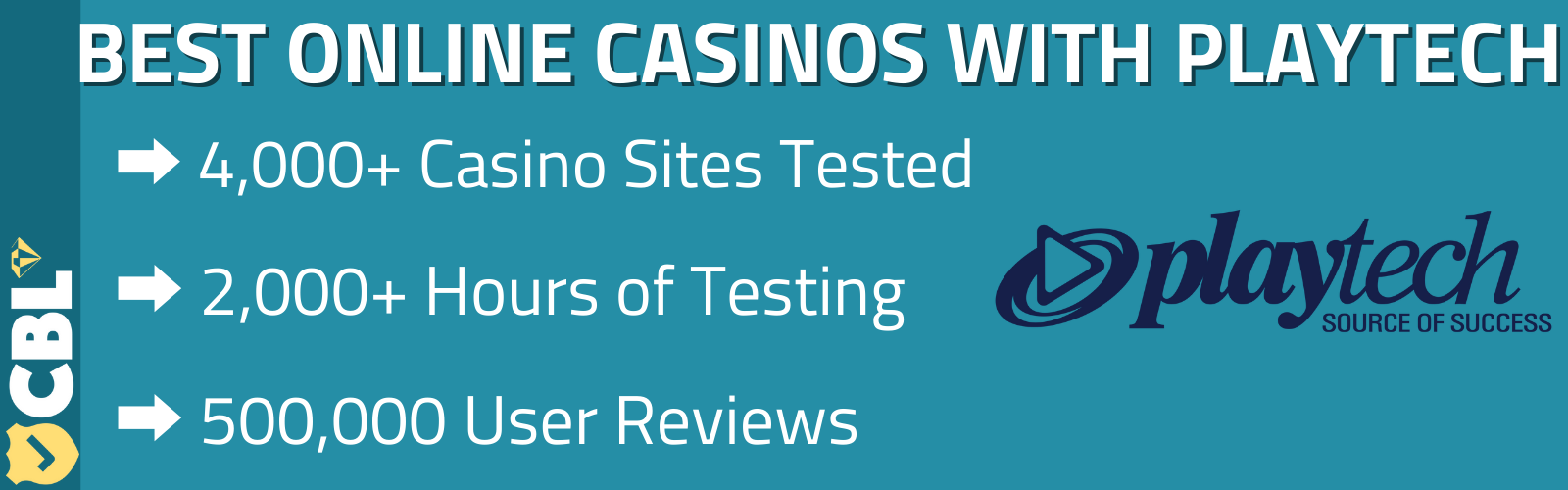 BEST ONLINE CASINOS WITH PLAYTECH